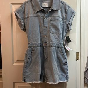 Celebrity Pink Denim Romper